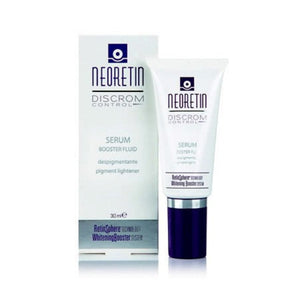 Neoretin Serum Booster Fluid tube and packaging