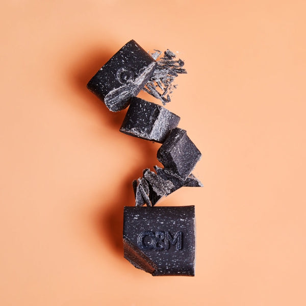 O&M Charcoal Shampoo Bar