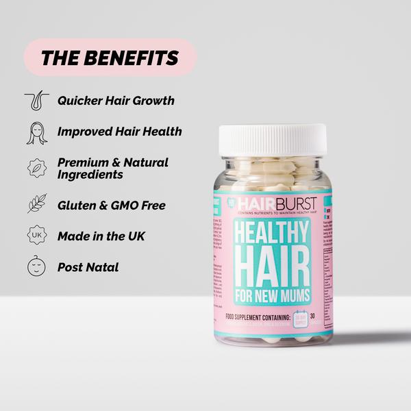 Hairburst Hair Vitamins for New Mums Benefits