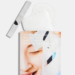 Open packet of COSRX Hydrium Triple Hyaluronic Water Wave Sheet Mask