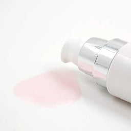 Eneomey Soft Cleanser texture pouring out of the bottle
