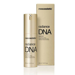 mesoestetic Radiance DNA Essence spray and container