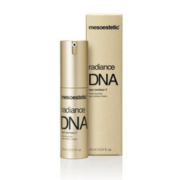 mesoestetic Radiance DNA Eye Contour spray and packaing