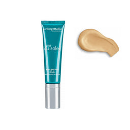 Colorescience Tint Du Soleil SPF 30 Whipped Foundation tube with foundation poured next to it