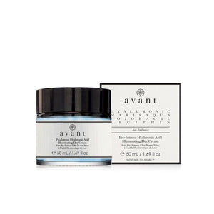 Avant Skincare Pro-Intense Hyaluronic Acid Illuminating Day Cream and packaging