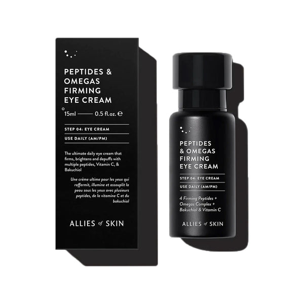 Allies of Skin Peptides & Omegas Firming Eye Cream and packaging