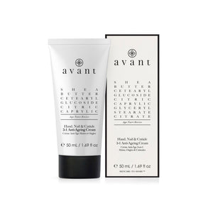 Avant Skincare Hand Nail & Cuticle Anti-Ageing Cream and packaging
