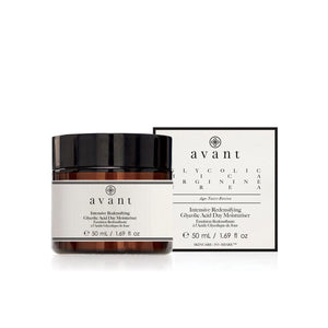 Avant Skincare Intensive Redensifying Glycolic Acid Day Moisturiser and packaging