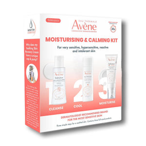 Avène Tolerance Moisturising and Calming 3-Step Routine Kit For Very Sensitive Skin