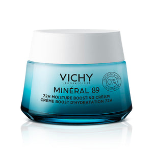 Blue Vichy Minéral 89 72 Hr Hyaluronic Acid & Squalane Moisture Boosting Cream tub