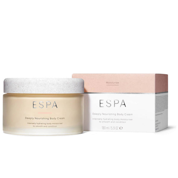 ESPA Deeply Nourishing Body Cream and packaging