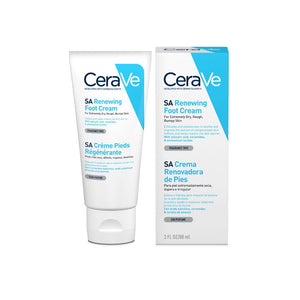 CeraVe SA Renewing Foot Cream and packaging