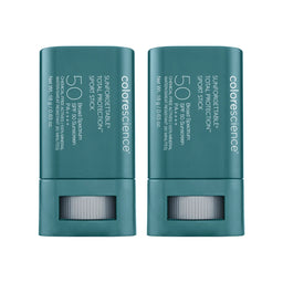 Two Colorescience Sunforgettable Total Protection Sport Stick SPF 50 next to each other