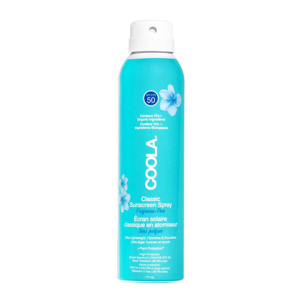 Bottle of COOLA Body Spray SPF50 177ml