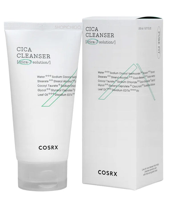 COSRX Pure Fit Cica Cleanser and packaging