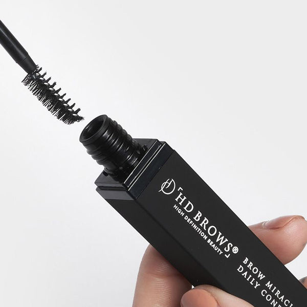 a closeup of a HD Brows Brow Miracle Daily Conditioner