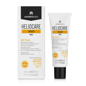 Heliocare 360 AK Fluid and packaging