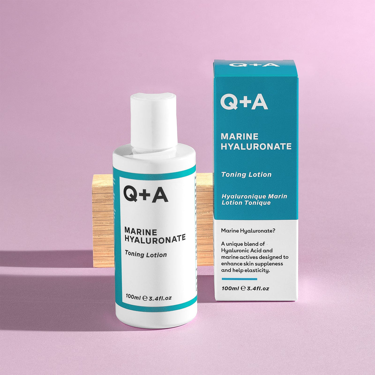Q+A Marine Hyaluronate Toning Lotion 100ml