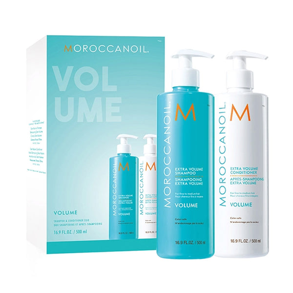 Moroccanoil Extra Volume Shampoo & Conditioner 500ml Twinpack