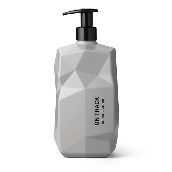 Nine Yards On Track - Repair Shampoo bottle closeup