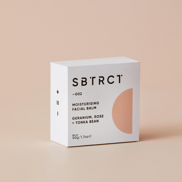 SBTRCT Moisturising Facial Balm packaging
