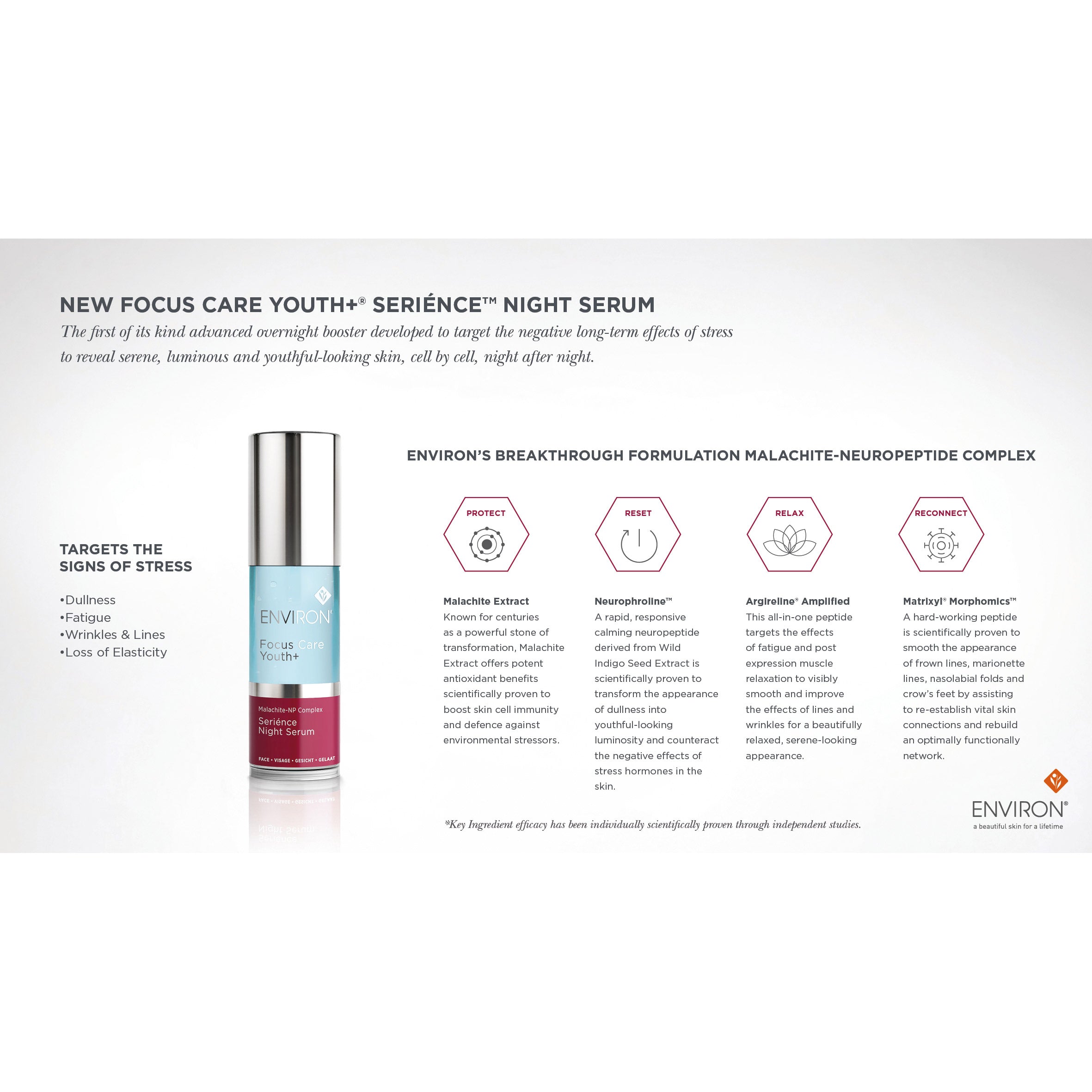Environ Focus Care Youth+ Serience Night Serum | Face the Future