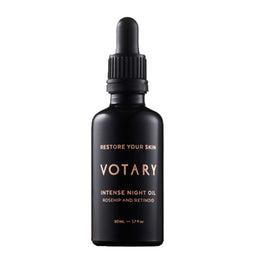 Black VOTARY Intense Night Oil - Rosehip and Retinoid bottle