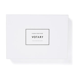 VOTARY Pack of 5 Cotton Face Cloths