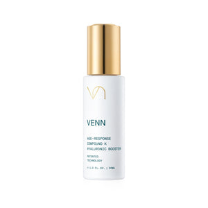 White VENN Skincare Age-Response Compound K Hyaluronic Booster bottle