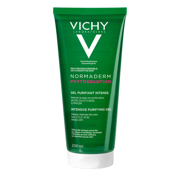 Green Vichy Normaderm Phytosolution Intensive Cleansing Gel 200ml tube