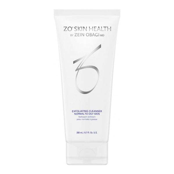 White ZO Skin Health Exfoliating Cleanser Tube
