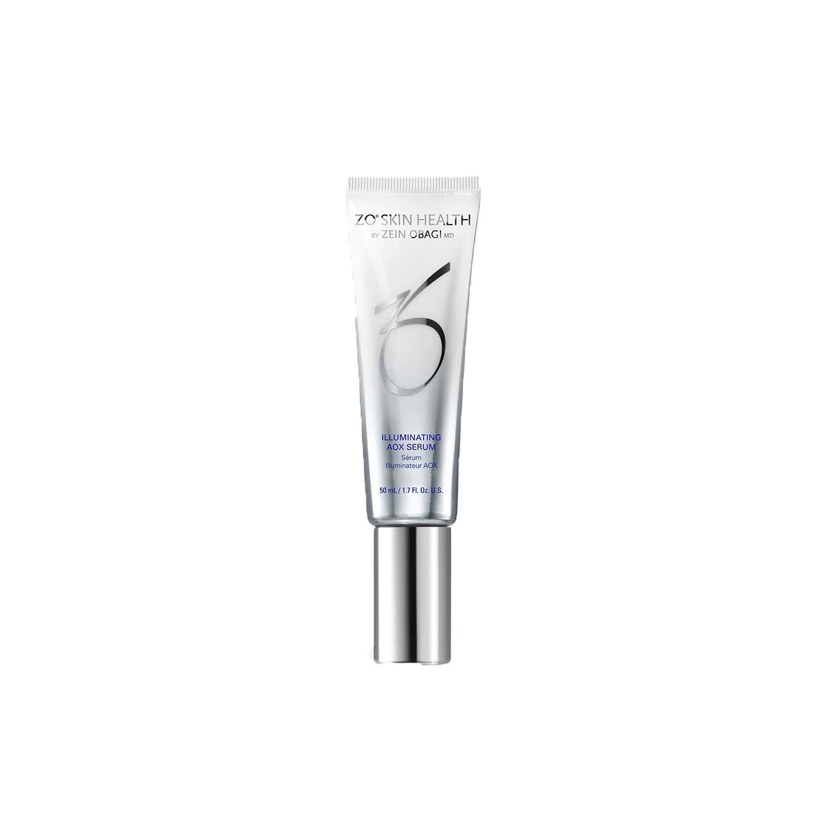 Silver ZO Skin Health Illuminating AOX Serum tube