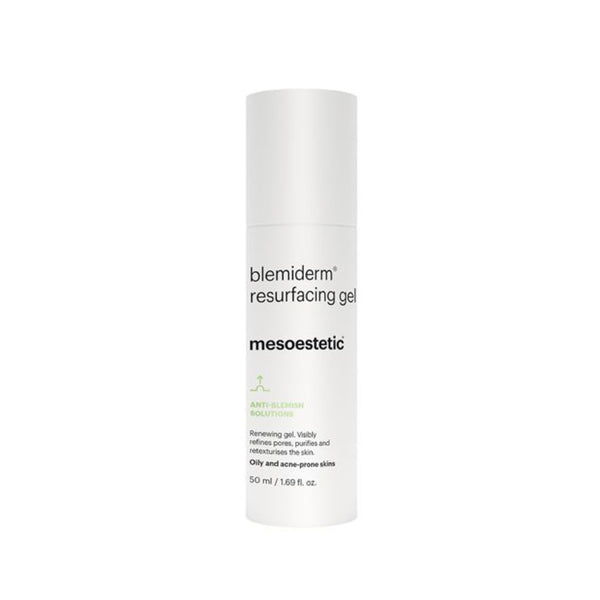A single container of mesoestetic Blemiderm Resurfacing Gel