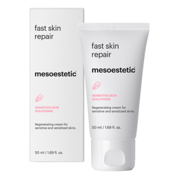 Tube of mesoestetic Fast Skin Repair and packaging