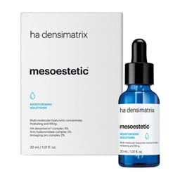Vial of mesoestetic HA Densimatrix and its packaging