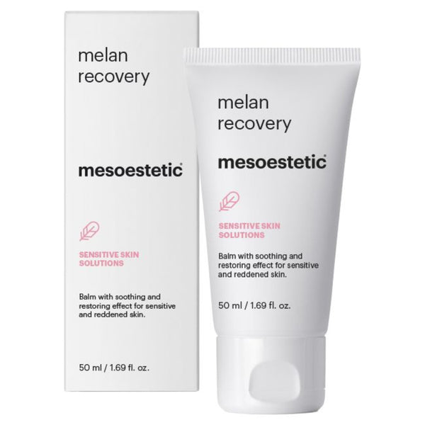 mesoestetic Melan Recovery tube and packaging
