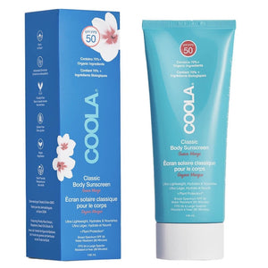 COOLA Body Lotion SPF50 Guava Mango 148ml and packaging 