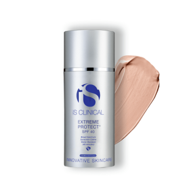 iS Clinical Extreme Protect SPF 40 PerfecTint Beige and texture