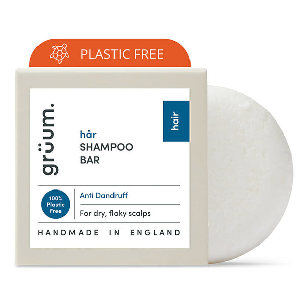 grüum hår Zero Plastic Shampoo Bar - Anti-Dandruff (50g)