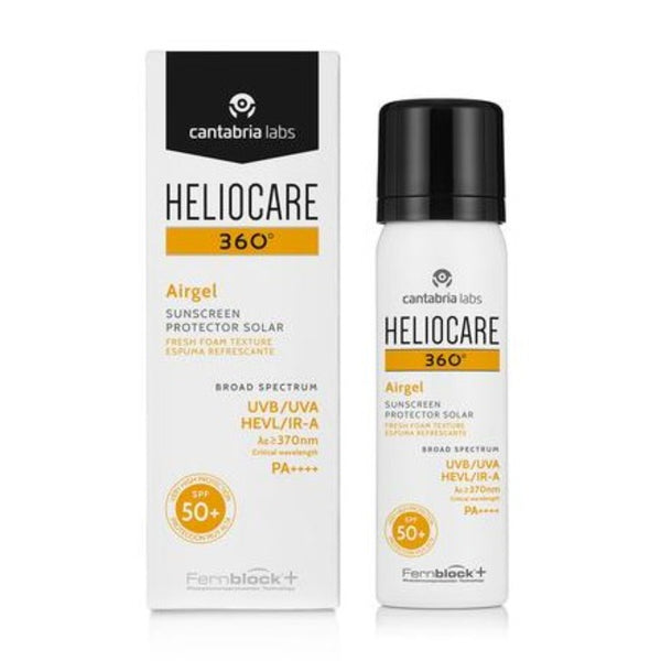 Heliocare 360 Airgel SPF 50+ and packaging