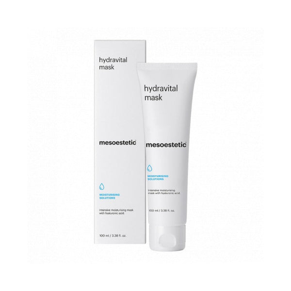 mesoestetic Hydravital Mask tube and packaging