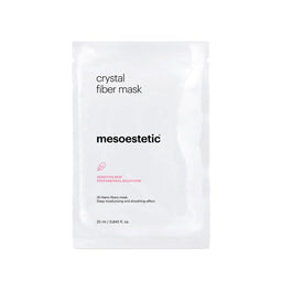 mesoestetic Post Peel Crystal Fiber Mask packaging