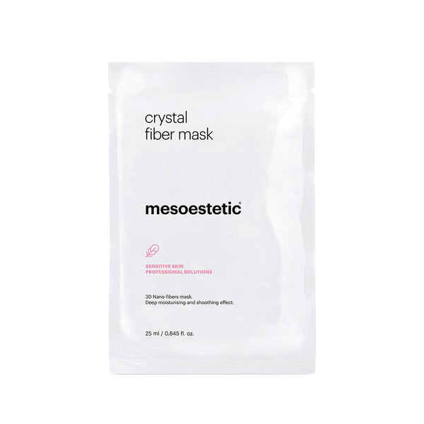 mesoestetic Post Peel Crystal Fiber Mask packaging