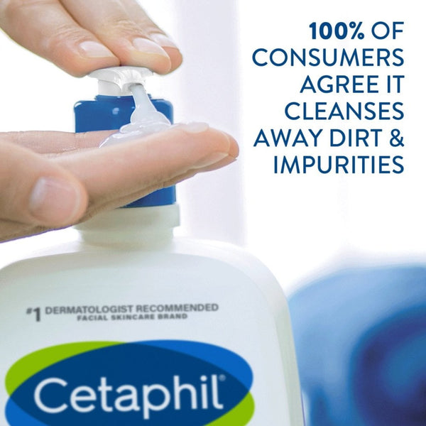 100% of consumers agree it cleanses away dirt and impurities 