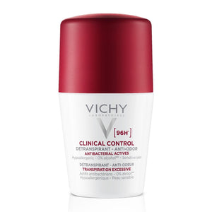 Vichy Clinical Control 96Hr Protection Anti-Perspirant Roll On Deodorant 50ml bottle